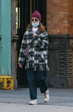 NATALIA DYER Out and About in New York 11/01/2021