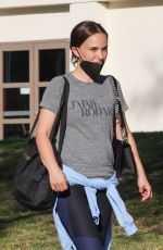 NATALIE PORTMAN Out in Los Angeles 11/15/2021