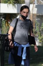 NATALIE PORTMAN Takes Her Daughter to Swimming Lessons in Los Angeles 11/15/2021