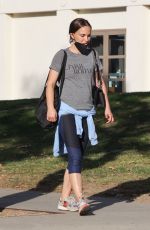 NATALIE PORTMAN Takes Her Daughter to Swimming Lessons in Los Angeles 11/15/2021