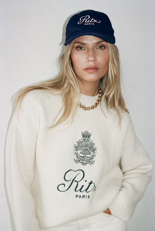 NATASHA POLY for Frame X The Ritz Paris Discover The Capsule Collection, October 2021