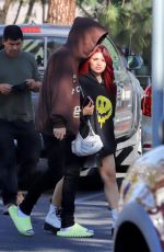 NESSA BARRETT Out Shopping for Groceries in West Hollywood 11/24/2021