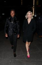 NICOLA ADAMS and ELLA BAIG Leaves Lioness: The Nicola Adams Story Special Screening in London 11/08/2021