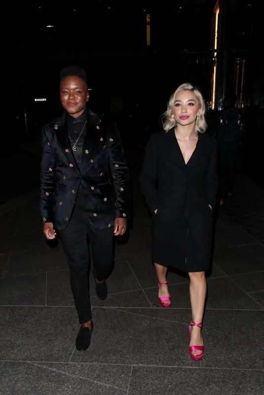 NICOLA ADAMS and ELLA BAIG Leaves Lioness: The Nicola Adams Story Special Screening in London 11/08/2021