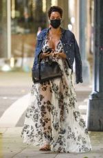 NICOLE MURPHY at a Nail Salon in Beverly Hilly 11/10/2021