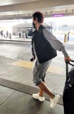 NICOLE MURPHY at LAX Airport in Los Angeles 11/08/2021