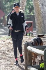 NICOLE RICHIE and Joel Madden Out Hikings with Their Dogs in Los Angeles 11/27/2021