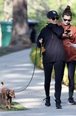 NICOLE RICHIE Out with Her Dog in Beverly Hills 11/10/2021