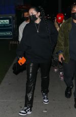NOAH CYRUS Out for Dinner in Los Angeles 11/05/2021