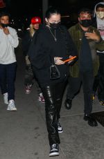 NOAH CYRUS Out for Dinner in Los Angeles 11/05/2021