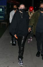 NOAH CYRUS Out for Dinner in Los Angeles 11/05/2021