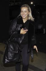OLA JORDAN Leaves Rehearsals at Blackpool Winter Gardens 11/15/2021