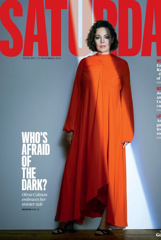 OLIVIA COLMAN for Saturday Guardian Magazine, November 2021