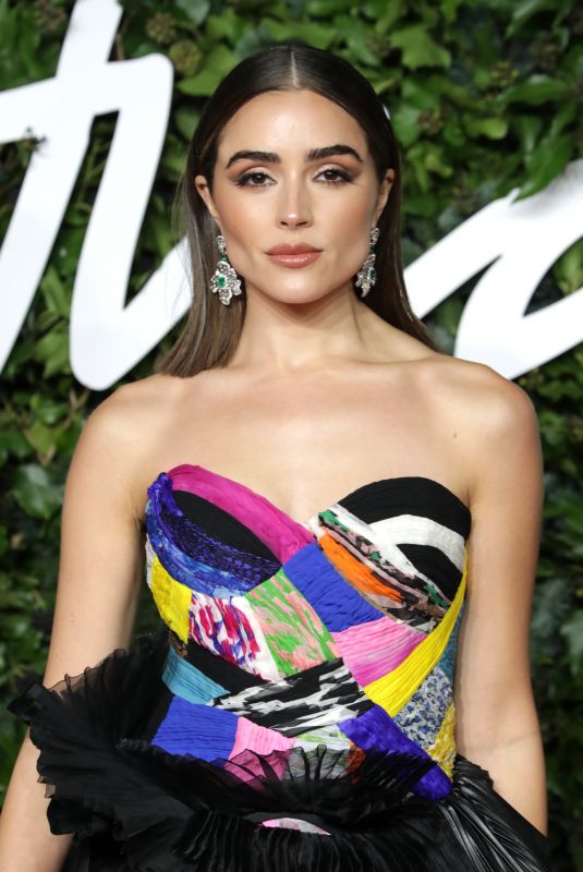 OLIVIA CULPO at 2021 British Fashion Awards in London 11/29/2021