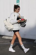 OLIVIA JADE GIANNULLI Carrying Coffee for Her Friends at Studio in Los Angeles 11/05/2021