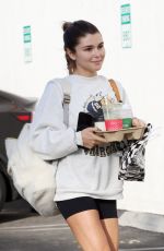 OLIVIA JADE GIANNULLI Carrying Coffee for Her Friends at Studio in Los Angeles 11/05/2021