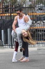 OLIVIA JADE GIANNULLI Leaves Dance Practice in Los Angeles 10/31/2021