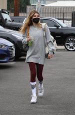 OLIVIA JADE GIANNULLI Leaves Dance Practice in Los Angeles 10/31/2021