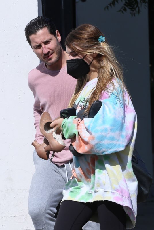 OLIVIA JADE GIANNULLI Leaves Dancing With The Stars Rehearsal Studio in Los Angeles 11/04/2021