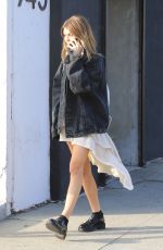 OLIVIA JADE GIANNULLI Leaves DWTS Practice in Los Angeles 11/07/22021
