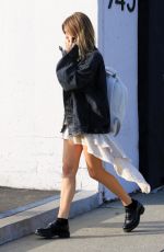 OLIVIA JADE GIANNULLI Leaves DWTS Practice in Los Angeles 11/07/22021