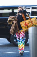 OLIVIA WILDE Arrives at JFK Airport in New York 10/31/2021