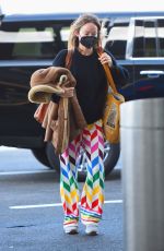 OLIVIA WILDE Arrives at JFK Airport in New York 10/31/2021