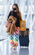 OLIVIA WILDE Arrives at JFK Airport in New York 10/31/2021
