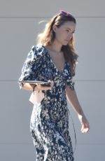 OLIVIA WILDE in a Floral Dress Out in Los Angeles 11/15/22021