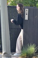 OLIVIA WILDE Leaves Her Home in Los Angeles 11/17/2021