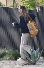 OLIVIA WILDE Leaves Her Home in Los Angeles 11/17/2021