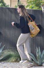 OLIVIA WILDE Leaves Her Home in Los Angeles 11/17/2021