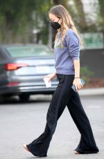 OLIVIA WILDE Out for Coffee in Los Angeles 11/01/20321