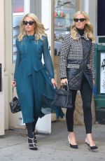 PARIS and NICKY HILTON Out in New York 11/03/2021