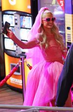 PARIS HILTON and Carter Reum Arrives at Their Wedding Celebrations at Santa Monica Pier 11/12/2021