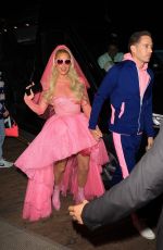 PARIS HILTON and Carter Reum Arrives at Their Wedding Celebrations at Santa Monica Pier 11/12/2021