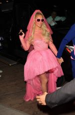 PARIS HILTON and Carter Reum Arrives at Their Wedding Celebrations at Santa Monica Pier 11/12/2021