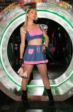 PARIS HILTON in The Simple Life Costume in Los Angeles 10/13/2021