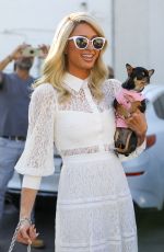 PARIS HILTON Out to Trying Her Wedding Dress in Hollywood 11/05/2021