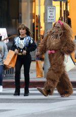 PAULA ABDUL on the Set of a Commercial at Rodeo Drive in Beverly Hills 11/09/2021