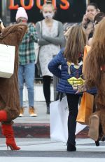 PAULA ABDUL on the Set of a Commercial at Rodeo Drive in Beverly Hills 11/09/2021