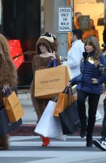 PAULA ABDUL on the Set of a Commercial at Rodeo Drive in Beverly Hills 11/09/2021