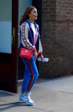 PAULA PATTON Leaves Greenwich Hotel in New York 11/03/2021