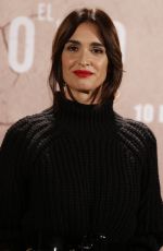 PAZ VEGA at El Lodo Photocall in Madrid 11/26/2021