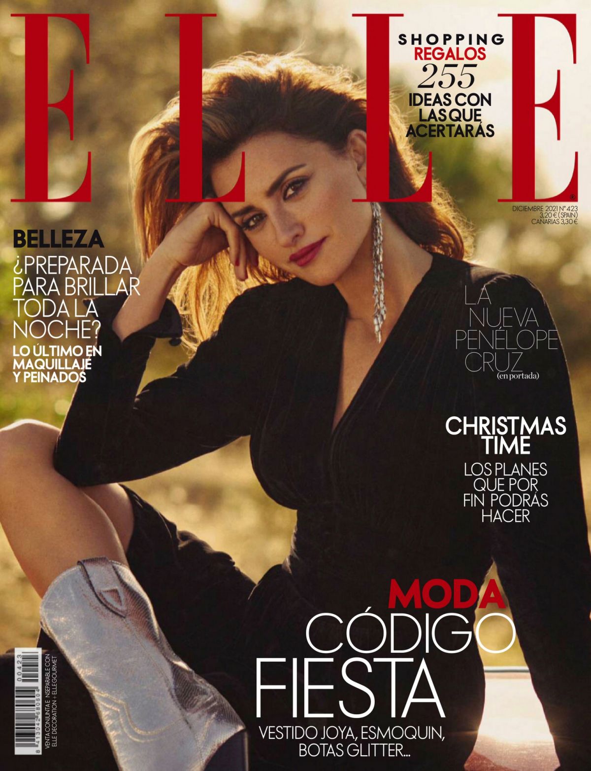 PENELOPE CRUZ in Elle Magazine, Spain December 2021 – HawtCelebs