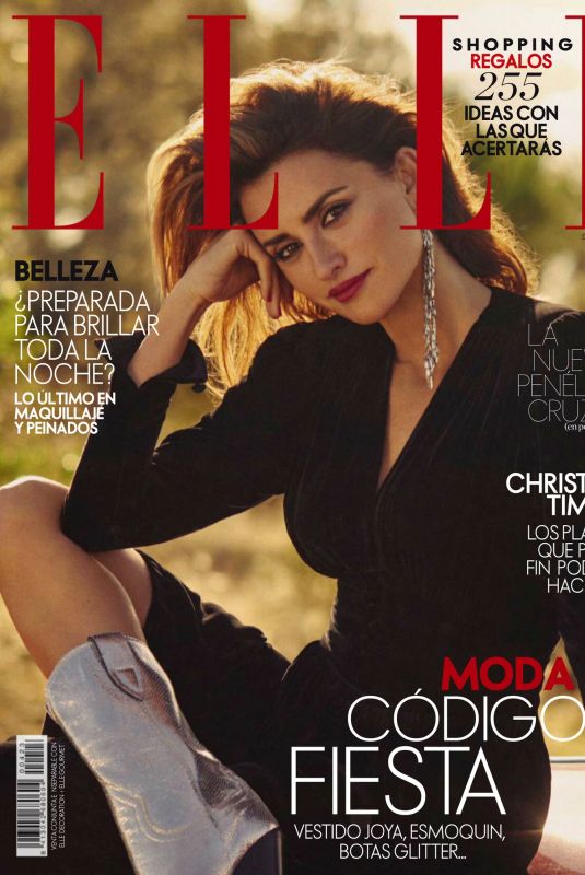 PENELOPE CRUZ in Elle Magazine, Spain December 2021