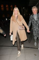 PENNY LANCASTER and Rod Stewart Arrives at The One Show in London 11/16/2021