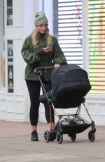 PERRIE EDWARDS Out with Her Baby in Wilmslow Cheshire 11/20/2021