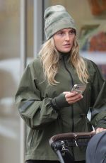 PERRIE EDWARDS Out with Her Baby in Wilmslow Cheshire 11/20/2021