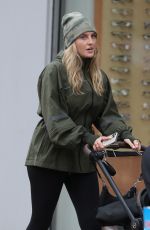 PERRIE EDWARDS Out with Her Baby in Wilmslow Cheshire 11/20/2021